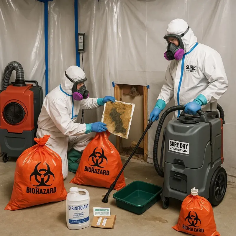 Contaminated Water Handling Protocols process in Gasport, NY