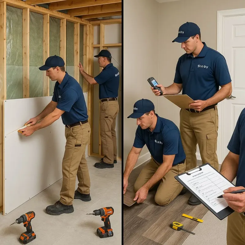 Repairs and Reconstruction process in Gasport, NY